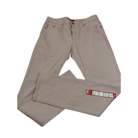 GUESS MEN SCOTCH FIT MEDIUM RISE STRETCH SKINNY JEAN - FADED PINK COLOR SIZE 32 - Picture 2 of 9